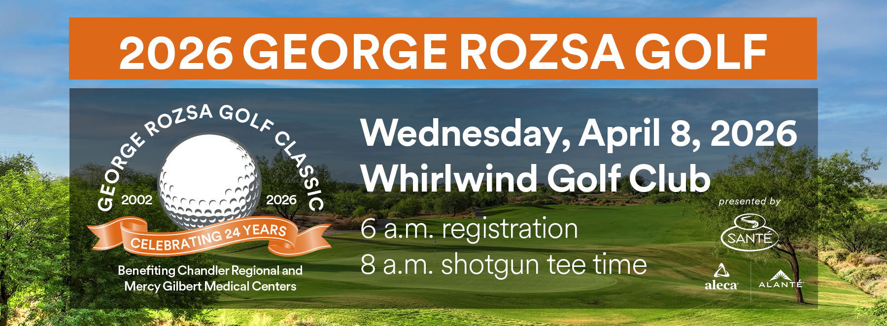 George Rozsa Golf Classic 2026 Banner