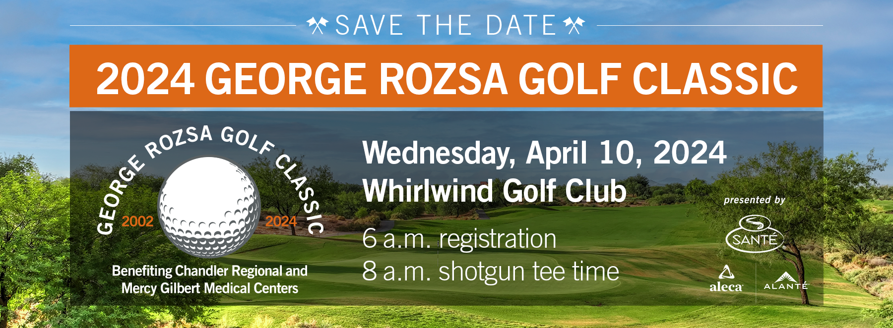 George Rozsa Golf Classic Text Banner 2024