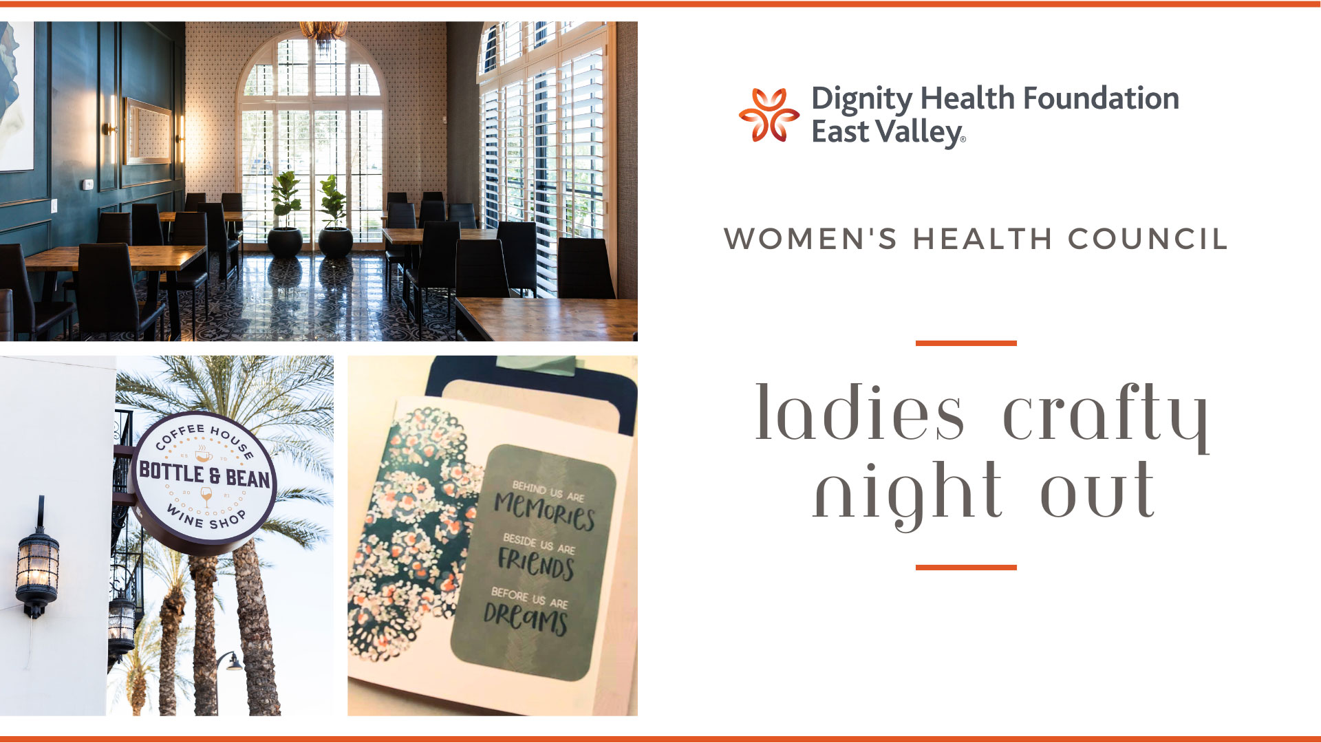 2026 Women's Health Council ladies night out flyer