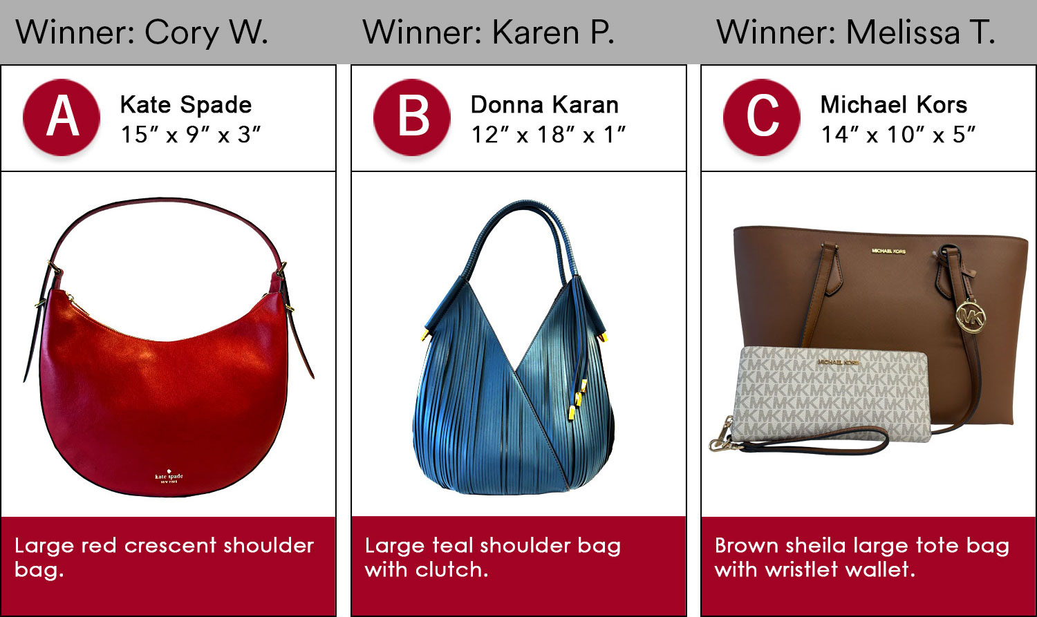 Soiree 2025 Handbags