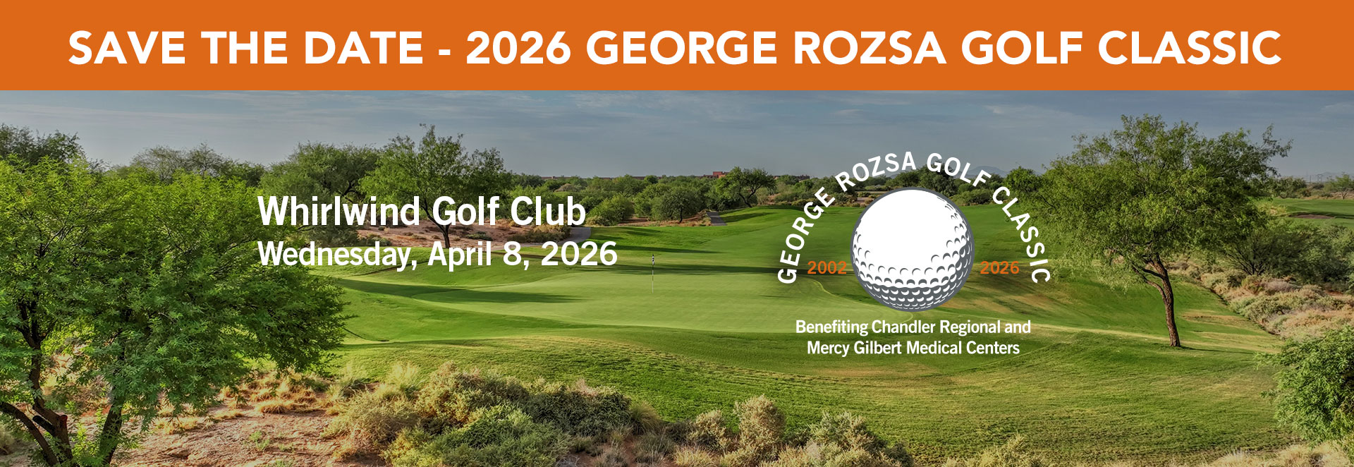 George Rozsa Golf Classic 2026 Banner