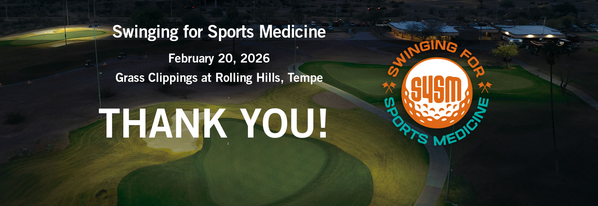 Swinging for Sports Medicine 2026