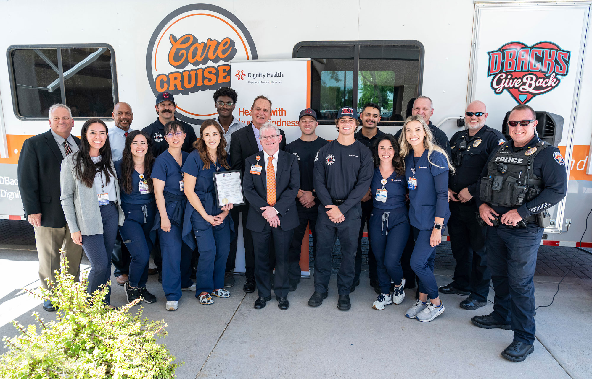 City of Chandler Honors Frontline Workers