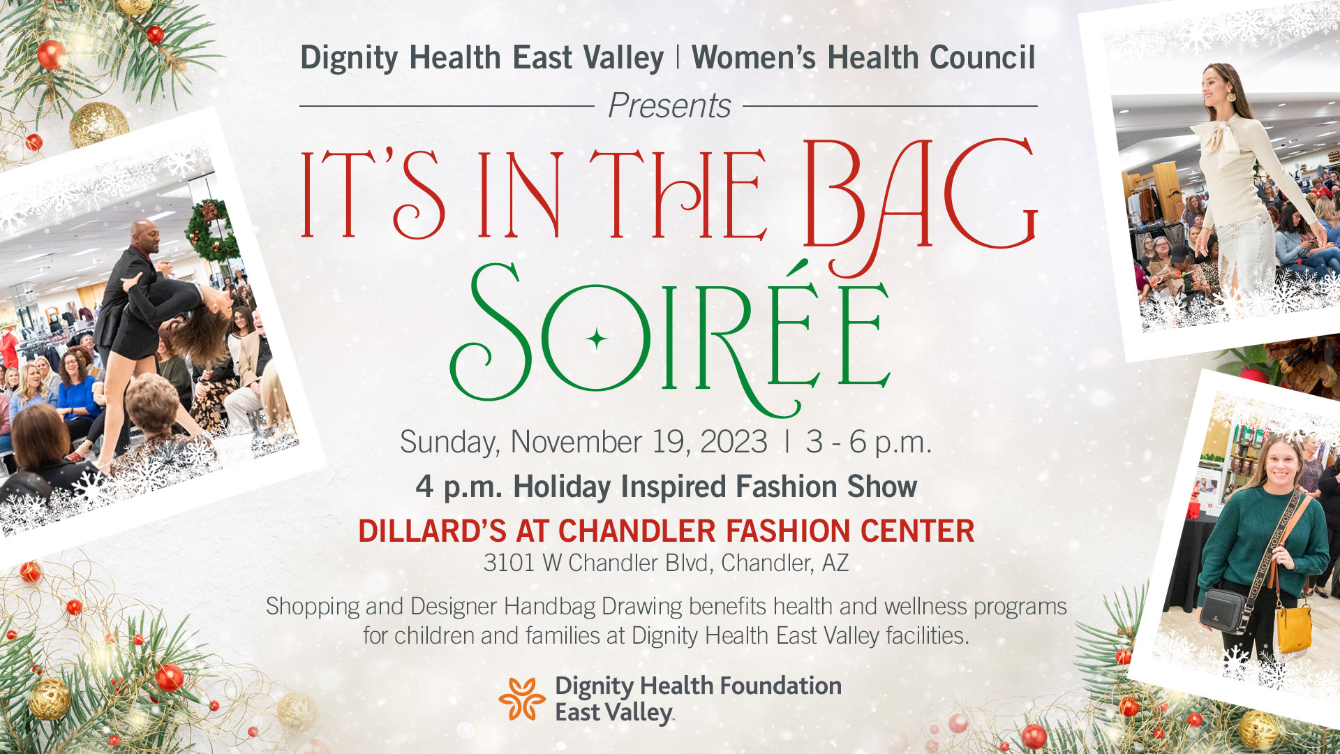 Dillard's Shop for a Cause Register Campaign and Food Drive