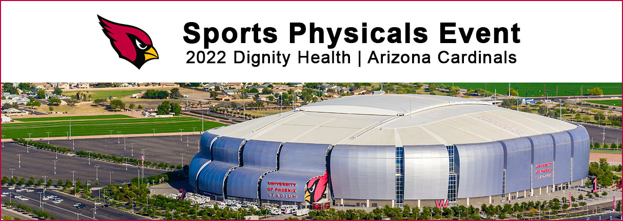 Arizona Cardinals Sports Physical Event