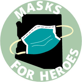 Masks for Heroes Logo