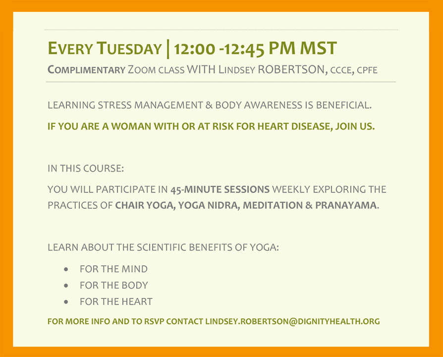 Yoga of the Heart Info